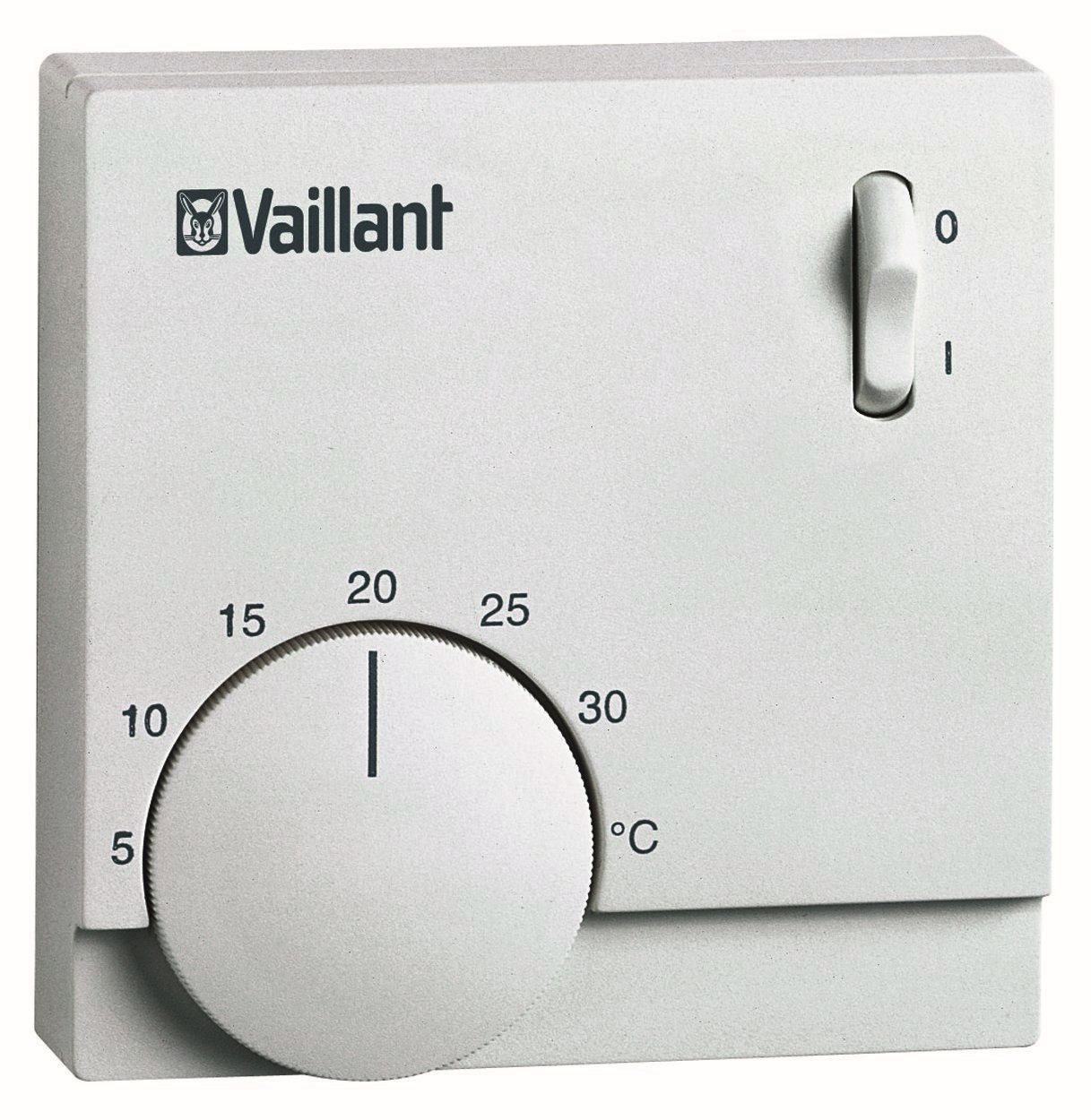 Vaillant VRK 122 Raumtemperaturregler Aufputz/Unterputz, für 2-Punkt Regelung mit Regelbereichseinengung 300614 VRK 801100802