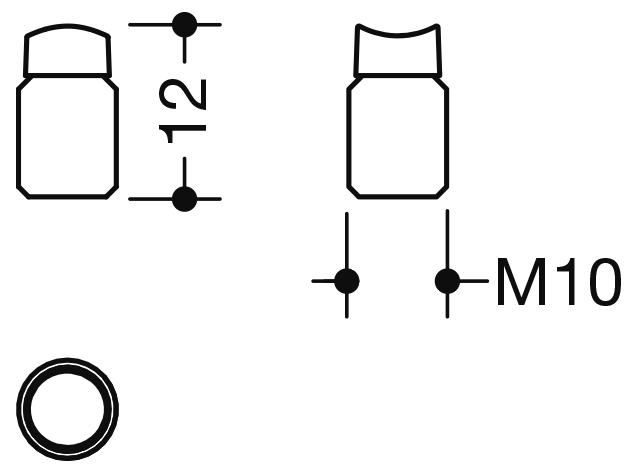 HEWI Bremseinheit, VE=2Stk., für Sitze