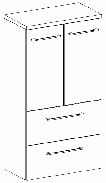 Heibad Halbhochschrank Modern