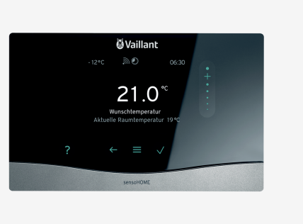 Vaillant Regelung Sensohome VRT 380/2 eBUS-Schnittstelle 0010045485