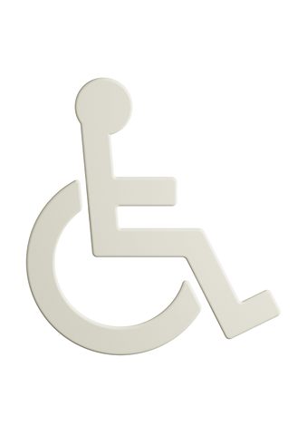 HEWI Symbol Barrierefrei Ser 801, matt, selbstklebend reinweiß