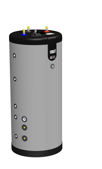 ACV Speicher Smart Line ME 300 PU-Hartschaum Ideal für Wärmepumpe , dark grey 784221