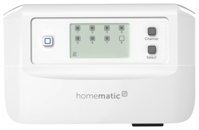 Homematic IP Fußbodenheizungscontroller 8 Kanäle, motorisch