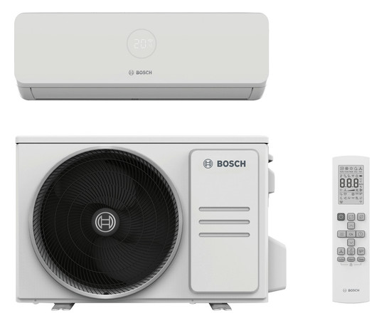 BOSCH Split-Klimagerät CL3200i-Set 26 WE Außen- und Inneneinheit, 2,6 kW, A++ 7733703595