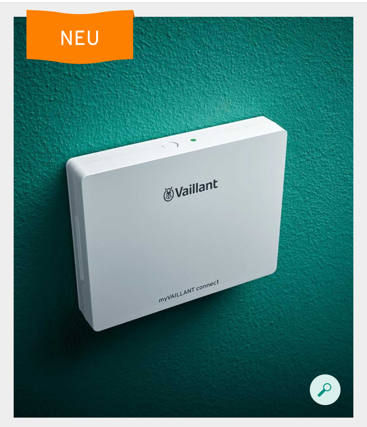 Vaillant VR 940f myVAILLANT connect WLAN Internetmodul eBUS-Schnittstelle 8000015458