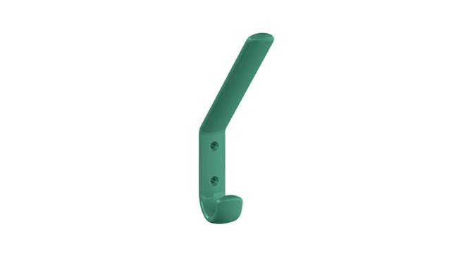 HEWI Garderobenhaken Ser 477, H:165mm aquablau