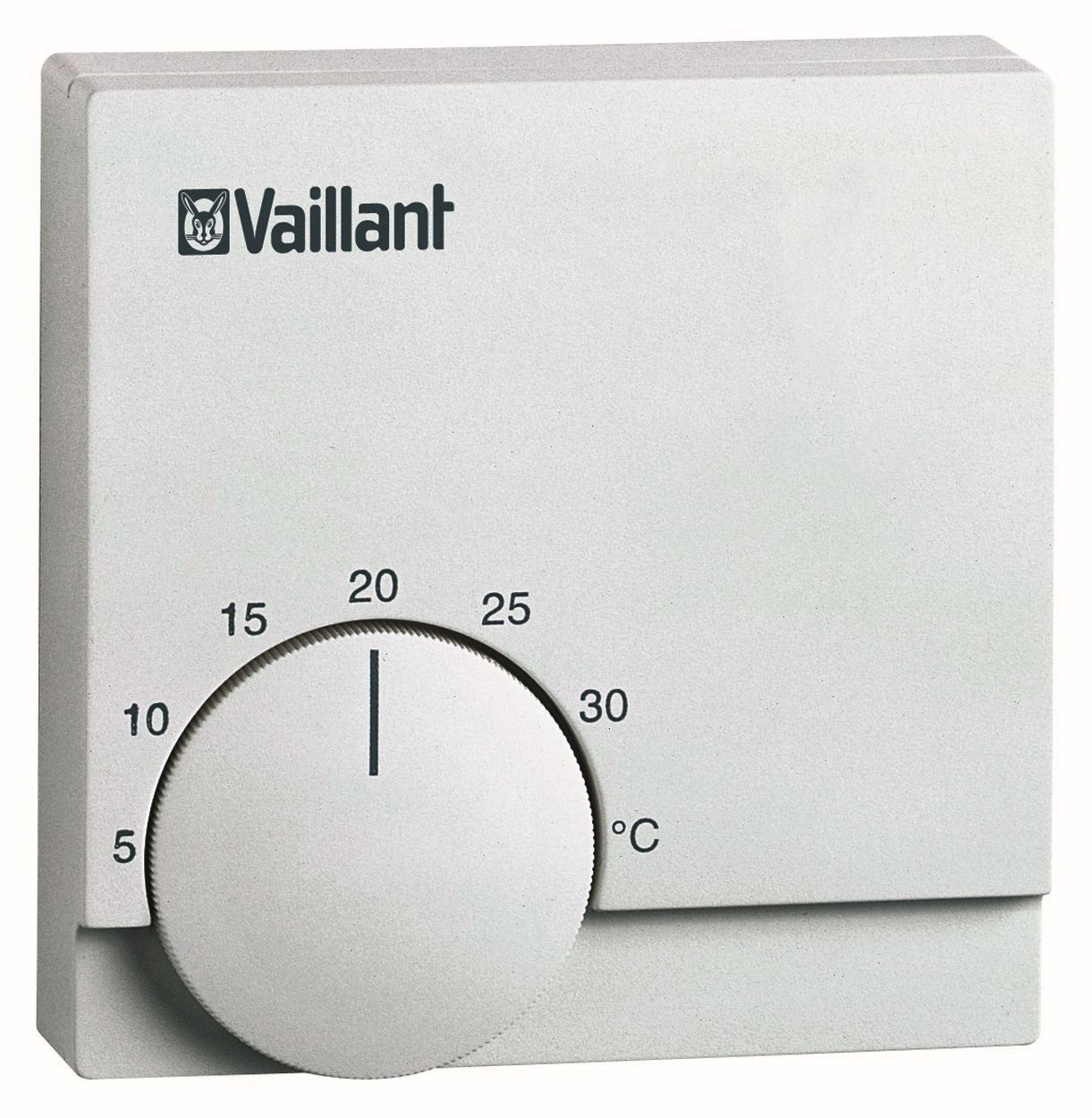 Vaillant Thermocent VRK 121 VRK 121 Raumtemperaturregler Aufputz/Unterputz, für 2-Punkt Regelung 300613 VRK 801100801