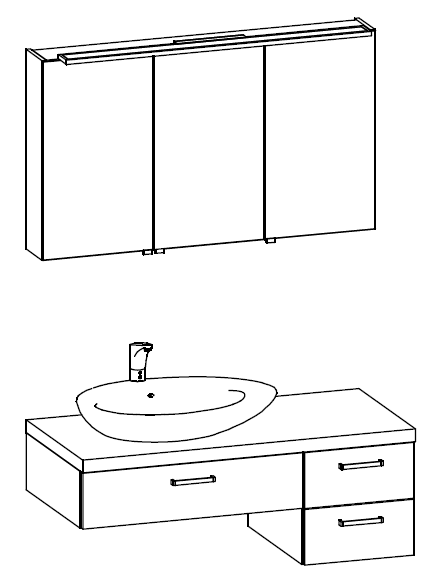 HB SET BB Universal UNI 120 3 B:1200mm