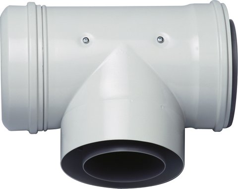 BOSCH Abgaszubehör AZB 635/1 Doppel-T-Stück 90 Gr, d:100/150mm