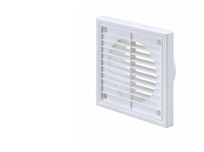 Zehnder Aussenwandgitter DN 100 aus Kunststoff, weiß 39502477