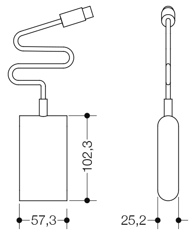 HEWI Empfänger Fernbedienung, für höhenverstellbare Module S 50