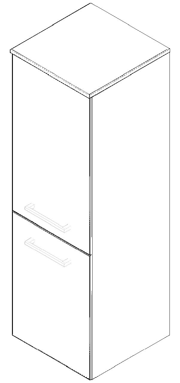 Heibad Halbhochschrank Modern 2.0